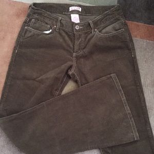 Alloy dark olive cords